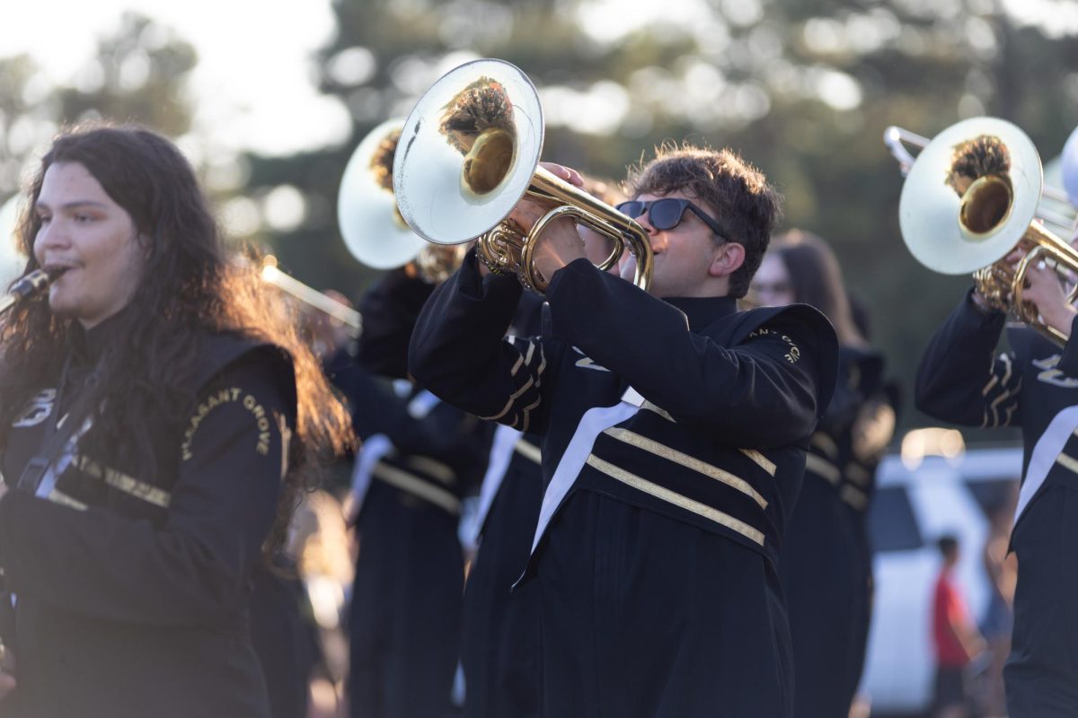 Band Performs in Four States Marching Contest