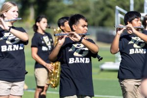 Band prepares for UIL Area Marching Contest